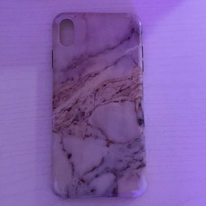 iPhone XS Max Marble Design Phone Case